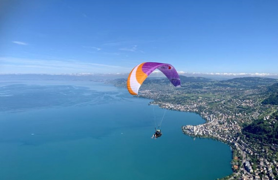 Paragliding Geneva